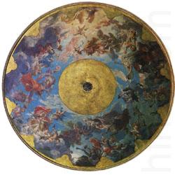 Circular Sketch for the Ceiling of the Opera, Jules-Eugene Lenepveu